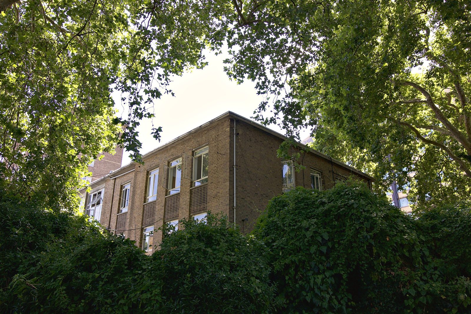 The side of the building