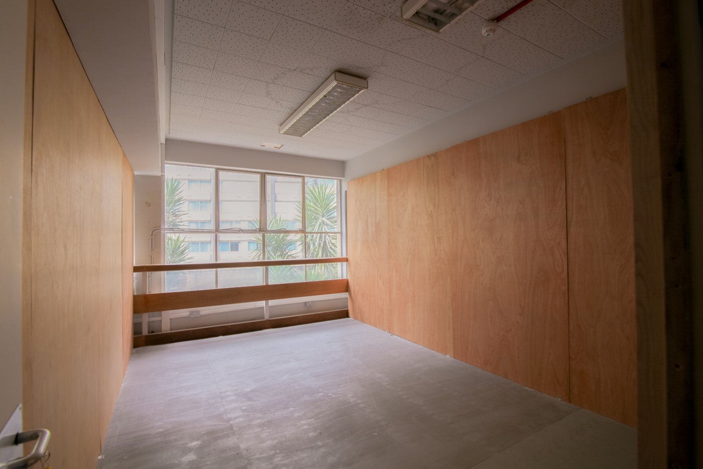An empty private studio